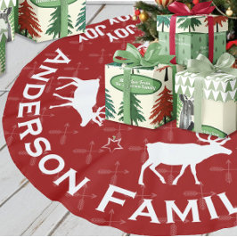 Chalkboard Crossed Arrow Reindekerst Kerstboom Rok