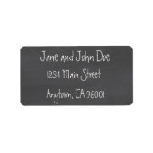 Chalkboard CustomizeABLEs Etiket (Voorkant)