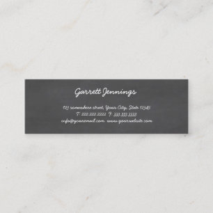Chalkboard CustomizeABLEs Mini Visitekaartje