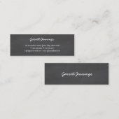 Chalkboard CustomizeABLEs Mini Visitekaartje (Voorkant / Achterkant)