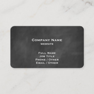 Chalkboard Dandelion Visitekaartje