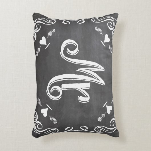 Chalkboard de heer SweeLieuwbruilding Decoratief Kussen (Voorkant(Verticaal))