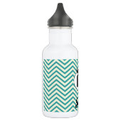 Chalkboard de heer Yellow and Green Wedding Waterfles (Links)