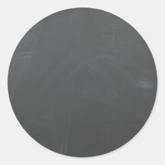 Chalkboard design sticker-aanpassen voor uw feest ronde sticker
