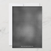 Chalkboard Dirt Bike Birthday Uitnodiging (Achterkant)