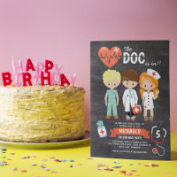 Chalkboard Doc... in Doctor Birthday