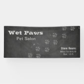 Chalkboard Dog Grooming Services Spandoek (Horizontaal)