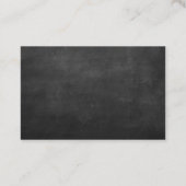 Chalkboard Dog/Pet Grooming Klantenkaartje (Achterkant)