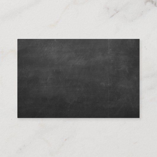 Chalkboard Dog/Pet Grooming Klantenkaartje (Achterkant)