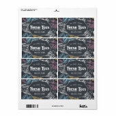 Chalkboard  ⎢ Eierkartonlabel Etiket (Full Sheet)