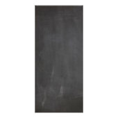 Chalkboard Elegant Chic Cream Ivory Leaf Monogram Reclamekaart (Achterkant)