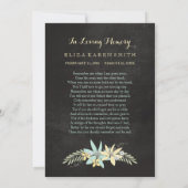 Chalkboard en aangepaste foto | Viering van het le Kaart (Achterkant)