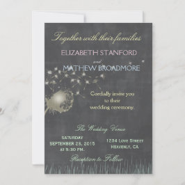 Chalkboard en Dandelion Kaart