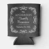 Chalkboard Familie reunion Typografie Blikjeskoeler (Voorkant)