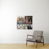 Chalkboard Family Reunion Fotocollage Wandkleed (In Situ (horizontaal))