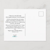 Chalkboard Family Reunion Save the Date Aankondigingskaart (Achterkant)