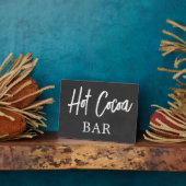 Chalkboard (faux) Wedding Favors sign Tabletop Fotoplaat (Zijkant)