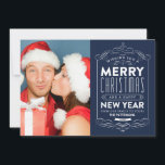 CHALKBOARD FEESTDAGEN | HOLIDAIRE FOTOKAART FEESTDAGENKAART<br><div class="desc">©Fine & Dandy Paperie</div>