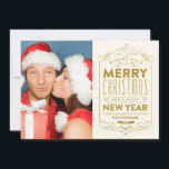 CHALKBOARD FEESTDAGEN | HOLIDAIRE FOTOKAART FEESTDAGENKAART<br><div class="desc">©Fine & Dandy Paperie</div>