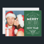 CHALKBOARD FEESTDAGEN | HOLIDAIRE FOTOKAART FEESTDAGENKAART<br><div class="desc">©Fine & Dandy Paperie</div>