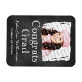 Chalkboard foto Afstuderen magneet (Horizontaal)