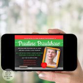 Chalkboard Foto Teacher Retirement Party Kaart