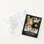 Chalkboard fotocollage familierecepten notitieboek (Binnen)