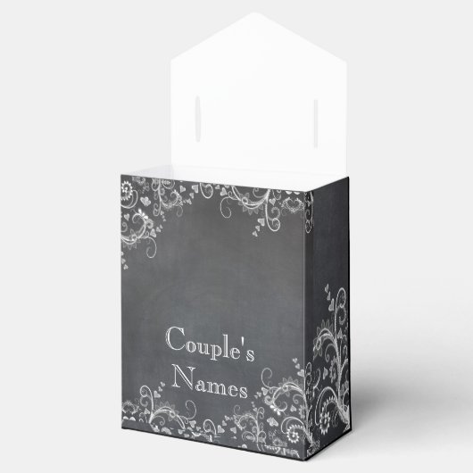 Chalkboard Gay Lesbisch Huwelijksceremonie Favoren Bedankdoosjes (Geopend)