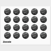 Chalkboard geïnspireerd Dank u Sticker (Vel)