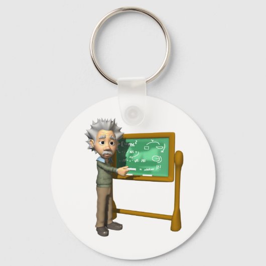 Chalkboard Genius Sleutelhanger (Voorkant)