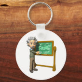 Chalkboard Genius Sleutelhanger (Voorkant)