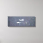 Chalkboard Gepersonaliseerd Canvas Afdruk (Voorkant)