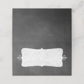 Chalkboard Gevouwen Plaats Kaarten Plaatskaartje (Buitenkant ongevouwen)