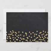 Chalkboard Gold Balloons 2 Foto 60th Birthday Kaart (Achterkant)