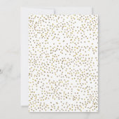 Chalkboard Gold Cheers nieuwjaarsfeest Kaart (Achterkant)