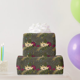 Chalkboard Gold Silver Stars Constellation Sky Cadeaupapier