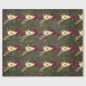 Chalkboard Gold Silver Stars Constellation Sky Cadeaupapier (Vlak)