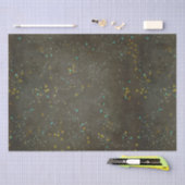 Chalkboard Gold Silver Stars Constellation Sky Tissuepapier (Craft)