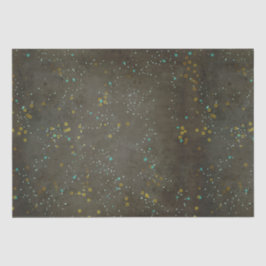 Chalkboard Gold Silver Stars Constellation Sky Tissuepapier