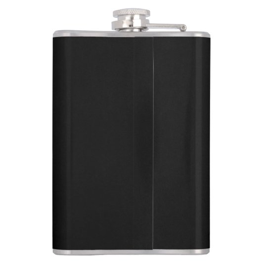 Chalkboard Gratitude is Alles notitie voor zichzel Heupfles (Achterkant)