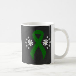 Chalkboard Green Awareness Ribbon Koffiemok