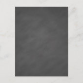 Chalkboard Grey Background Grey Chalk Board Black Briefkaart (Voorkant)