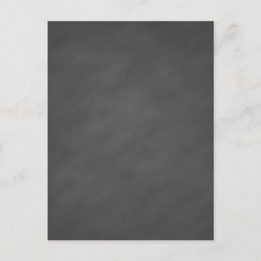Chalkboard Grey Background Grey Chalk Board Black Briefkaart (Voorkant)