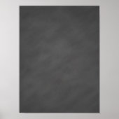 Chalkboard Grey Background Grey Chalk Board Black Poster (Voorkant)