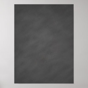 Chalkboard Grey Background Grey Chalk Board Black Poster