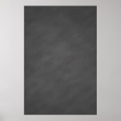 Chalkboard Grey Background Grey Chalk Board Black Poster (Voorkant)