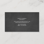 Chalkboard Hallo | Visitekaartjes (Achterkant)