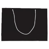 Chalkboard Hanukkah Snowflakes Groot Cadeauzakje (Achterkant)