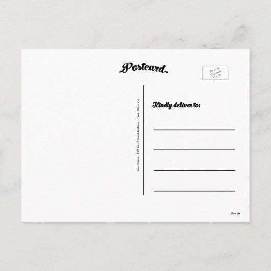 Chalkboard Happy New Year Groetjes Feestdagenkaart (Achterkant)