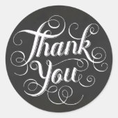 Chalkboard Hartelijk dank, Sticker (Voorkant)